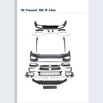 3G0 807 217 P - 3G5 807 417 C - 3G0 853 857 D - 3G0 853 858 D FRONT BUMPER ASSY REAR BUMPER ASSY 