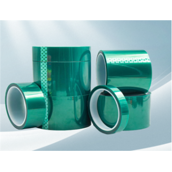 33M_18MM_0.05MM PET green high temperature resistant silicone tape